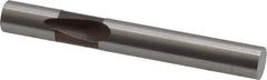 Dayton Lamina - 1/4" Shank Diam, Ball Lock, A2 Grade Tool Steel, Solid Mold Die Blank & Punch - 2" OAL, Blank Punch, Regular (LPB) Series - Exact Tool & Supply