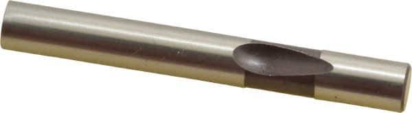 Dayton Lamina - 1/4" Shank Diam, Ball Lock, M2 Grade High Speed Steel, Solid Mold Die Blank & Punch - 2" OAL, Blank Punch, Regular (LPB) Series - Exact Tool & Supply