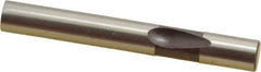 Dayton Lamina - 1/4" Shank Diam, Ball Lock, M2 Grade High Speed Steel, Solid Mold Die Blank & Punch - 2" OAL, Blank Punch, Regular (LPB) Series - Exact Tool & Supply