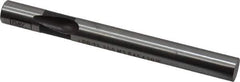 Dayton Lamina - 1/4" Shank Diam, Ball Lock, M2 Grade High Speed Steel, Solid Mold Die Blank & Punch - 2-1/2" OAL, Blank Punch, Regular (LPB) Series - Exact Tool & Supply