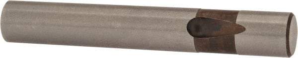 Dayton Lamina - 3/8" Shank Diam, Ball Lock, A2 Grade Tool Steel, Solid Mold Die Blank & Punch - 2-1/2" OAL, Blank Punch, Regular (LPB) Series - Exact Tool & Supply