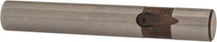 Dayton Lamina - 3/8" Shank Diam, Ball Lock, A2 Grade Tool Steel, Solid Mold Die Blank & Punch - 2-1/2" OAL, Blank Punch, Regular (LPB) Series - Exact Tool & Supply