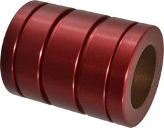 Pacific Bearing - 1-1/4" Inside Diam, 5,145 Lbs. Static Capacity, Closed Linear Bearing - Exact Tool & Supply