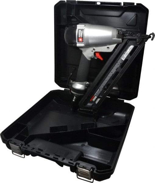 Porter-Cable - 1 to 2-1/2" Nail Length, 15 Gauge Finish Air Nailer Kit - 70 to 120 psi - Exact Tool & Supply