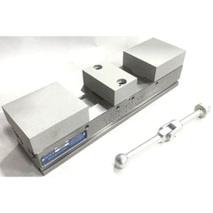 TE-CO - Machine Vises; Jaw Width (Inch): 19.68503937 ; Jaw Opening Capacity (Inch): 9 ; Orientation Type: Vertical ; Number of Stations: 2 ; Base Motion Type: Stationary ; Operation Type: Manual - Exact Tool & Supply