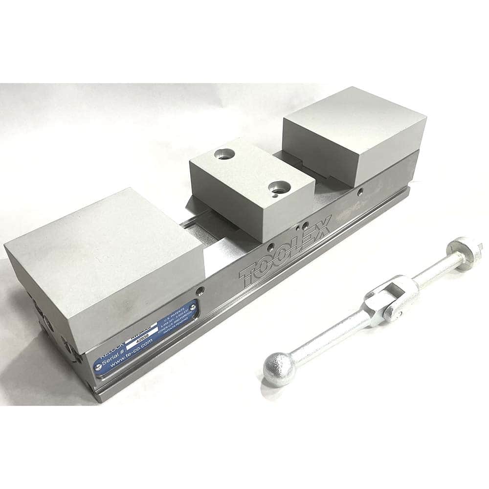 TE-CO - Machine Vises; Jaw Width (Inch): 15.7480315 ; Jaw Opening Capacity (Inch): 7 ; Orientation Type: Vertical ; Number of Stations: 2 ; Base Motion Type: Stationary ; Operation Type: Manual - Exact Tool & Supply