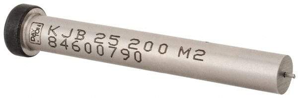 Dayton Lamina - 3/8" Head Diam, 1/4" Shank Diam, M2 Grade High Speed Steel, Solid Mold Die Blank & Punch - 1/8" Head Height, 2" OAL, Blank Punch, Jektole (KJB) Series - Exact Tool & Supply