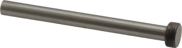 Dayton Lamina - 5/16" Head Diam, 3/16" Shank Diam, Basic Head, A2 Grade Tool Steel, Solid Mold Die Blank & Punch - 1/8" Head Height, 2-1/4" OAL, Blank Punch, Regular (KPB) Series - Exact Tool & Supply