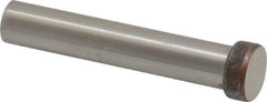 Dayton Lamina - 1/2" Head Diam, 3/8" Shank Diam, Basic Head, A2 Grade Tool Steel, Solid Mold Die Blank & Punch - 3/16" Head Height, 2-1/4" OAL, Blank Punch, Regular (KPB) Series - Exact Tool & Supply