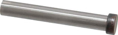 Dayton Lamina - 1/2" Head Diam, 3/8" Shank Diam, Basic Head, A2 Grade Tool Steel, Solid Mold Die Blank & Punch - 3/16" Head Height, 2-3/4" OAL, Blank Punch, Regular (KPB) Series - Exact Tool & Supply