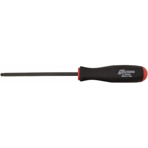 Bondhus - Hex Drivers Fastener Type: Hex Ball End System of Measurement: Metric - Exact Tool & Supply