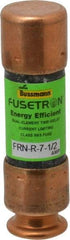 Cooper Bussmann - 125 VDC, 250 VAC, 7.5 Amp, Time Delay General Purpose Fuse - Fuse Holder Mount, 50.8mm OAL, 20 at DC, 200 (RMS) kA Rating, 9/16" Diam - Exact Tool & Supply