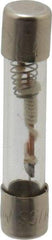 Cooper Bussmann - 250 VAC, 32 VDC, 0.5 Amp, Time Delay Miniature Glass Fuse - 1-1/4" OAL, 1/4" Diam - Exact Tool & Supply
