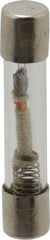 Cooper Bussmann - 250 VAC, 32 VDC, 0.25 Amp, Time Delay Miniature Glass Fuse - 1-1/4" OAL, 1/4" Diam - Exact Tool & Supply