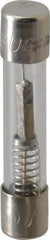 Cooper Bussmann - 250 VAC, 32 VDC, 5 Amp, Time Delay Miniature Glass Fuse - 1-1/4" OAL, 1/4" Diam - Exact Tool & Supply