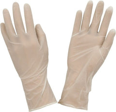 Ansell - Size L, 5 mil, Cleanroom Grade, Powder Free Nitrile Disposable Gloves - Exact Tool & Supply