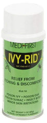 Medique - 3 oz Anti-Itch Relief Spray - Comes in Aerosol Can, Poison Ivy - Exact Tool & Supply