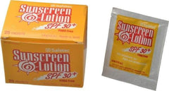 Medique - (25) 1/8 oz Sunscreen Lotion - Comes in Packet - Exact Tool & Supply