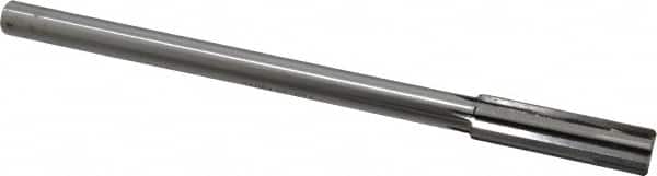 Made in USA - 0.563" Carbide-Tipped 6 Flute Chucking Reamer - Exact Tool & Supply