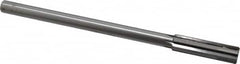 Made in USA - 0.563" Carbide-Tipped 6 Flute Chucking Reamer - Exact Tool & Supply