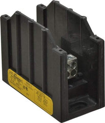 Cooper Bussmann - 1 Pole, 175 Amp, 8-2/0 AWG (Al), 14-2/0 AWG (Cu) Primary, 4-14 AWG (Cu), 4-8 AWG (Al) Secondary, Thermoplastic Power Distribution Block - 600 VAC/VDC, 1 Primary Connection, 1.96 Inch Long x 3.32 Inch Deep x 4 Inch High - Exact Tool & Supply