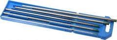 Welding Material - EWP Tungsten Electrode - 3/16" Diam x 7" Long - Exact Tool & Supply