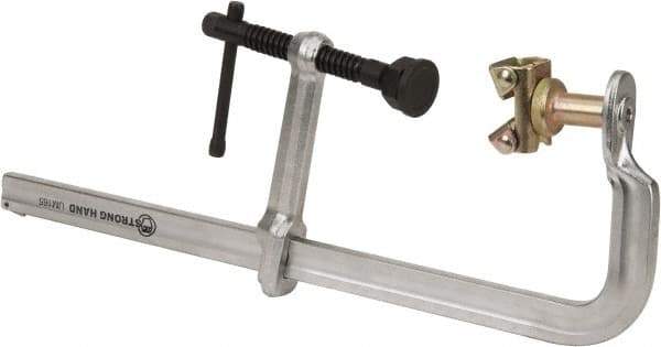 Strong Hand Tools - 5-1/2" Deep Throat, 16-1/2" Max Capacity, 4 in 1 Sliding Arm Clamp - 2,400 Lb Clamping Pressure, 20mm Spindle Diam - Exact Tool & Supply