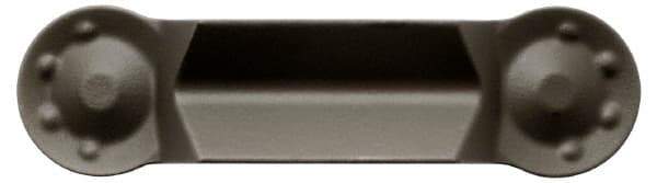 Seco - 150.102.5 12 TGP45 Grade, Carbide Cutoff Insert - Neutral Lead Angle, 0.007" Cnr Rad, TiCN/Al2O3 Coated - Exact Tool & Supply