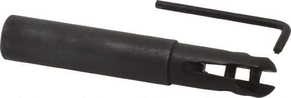 Minicut International - 3/4" Cut Diam, 0.512" Max Depth of Cut, 3/4" Shank Diam, 4" OAL, Indexable Ball Nose End Mill - 1-3/4" Head Length, Straight Shank, BNMI Toolholder, BNSI 0750 Insert - Exact Tool & Supply