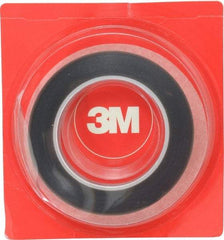 3M - 36 Yds. x 1", Gray PTFE Film Tape - 5491 Series, 6.7 mil Thick, 40 Lb./Inch Tensile Strength - Exact Tool & Supply