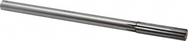 Made in USA - 0.481" Carbide-Tipped 6 Flute Chucking Reamer - Exact Tool & Supply