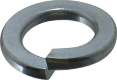 Value Collection - M12, 12.2mm ID, 21.1mm OD, 2.5mm Thick Split Lock Washer - Grade 8 Spring Steel, Zinc-Plated Finish, 12.2mm Min ID, 12.7mm Max ID - Exact Tool & Supply