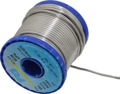 Value Collection - 0.0930 Inch Diameter, Alloy 60/40, Rosin Activated Solder - 1 Lb., 66 Core, 13 Gauge - Exact Tool & Supply