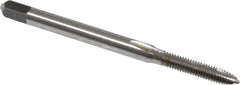 Kennametal - #4-48 UNF, 2 Flute, Bright Finish, High Speed Steel Spiral Point Tap - Plug Chamfer, Right Hand Thread, 1.88" OAL, 9/16" Thread Length, 0.141" Shank Diam, 2B Class of Fit, Series 5301 - Exact Tool & Supply