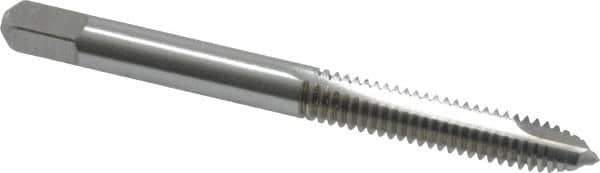 Kennametal - #12-24 UNC, 2 Flute, Bright Finish, High Speed Steel Spiral Point Tap - Plug Chamfer, Right Hand Thread, 2.38" OAL, 15/16" Thread Length, 0.22" Shank Diam, 2B/3B Class of Fit, Series 5301 - Exact Tool & Supply