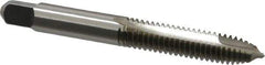 Kennametal - 5/16-18 UNC, 2 Flute, Bright Finish, High Speed Steel Spiral Point Tap - Plug Chamfer, Right Hand Thread, 2.72" OAL, 1-1/8" Thread Length, 0.318" Shank Diam, 3B Class of Fit, Series 5301 - Exact Tool & Supply