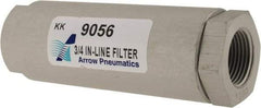 Made in USA - Filter Elements & Assemblies Filter Type: Inline Media Type: Sintered Bronze - Exact Tool & Supply