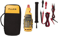 Fluke - 773, CAT II, Digital mA Process Clamp Meter with 0.1772" Detachable Jaws - 30 VDC, Measures Voltage, Current - Exact Tool & Supply