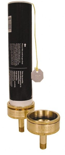 LDI Industries - 1-3/4" Diam, 1/4 x 1/4-18 Thread, Central Lubrication System Grease Cartridge - Exact Tool & Supply