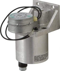 LDI Industries - 0.16 cc Output per Cycle, 1 Outlet Central Lubrication System Electric Pump - 66.55mm Wide x 134.37mm High, 120 Volt, Oil/Grease, 1/8-27 Outlet Thread, NPTF - Exact Tool & Supply