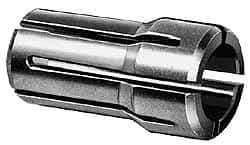 Kennametal - 35/64 Inch, 0.516 to 35/64 Inch Collet Capacity, Series DA100 Double Angle Collet - 1-7/16 Inch Overall Length, 0.769 Inch Overall Diameter, 0.001 Inch TIR - Exact Tool & Supply