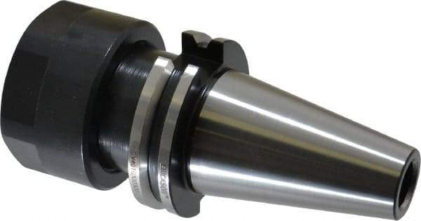 Kennametal - 5/64" to 1" Capacity, 3" Projection, CAT40 Taper Shank, TG/PG 100 Collet Chuck - 5.687" OAL - Exact Tool & Supply