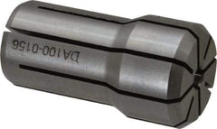 Kennametal - 5/32 Inch, 1/8 to 5/32 Inch Collet Capacity, Series DA100 Double Angle Collet - 1-7/16 Inch Overall Length, 0.769 Inch Overall Diameter, 0.001 Inch TIR - Exact Tool & Supply