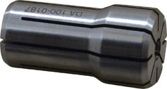 Kennametal - 3/16 Inch, 5/32 to 3/16 Inch Collet Capacity, Series DA100 Double Angle Collet - 1-7/16 Inch Overall Length, 0.769 Inch Overall Diameter, 0.001 Inch TIR - Exact Tool & Supply