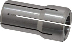 Kennametal - 27/64 Inch, 0.391 to 27/64 Inch Collet Capacity, Series DA100 Double Angle Collet - 1-7/16 Inch Overall Length, 0.769 Inch Overall Diameter, 0.001 Inch TIR - Exact Tool & Supply