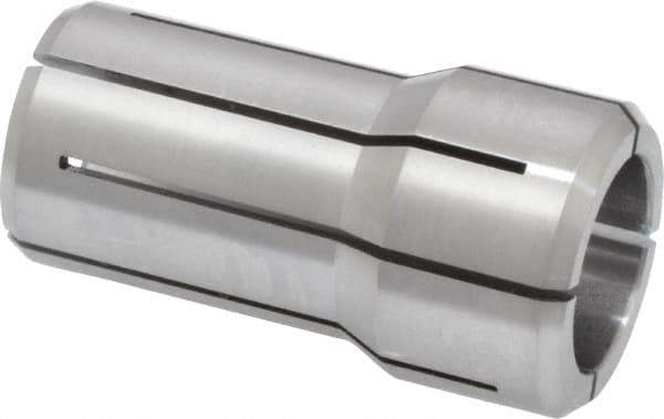 Kennametal - 17/32 Inch, 1/2 to 17/32 Inch Collet Capacity, Series DA100 Double Angle Collet - 1-7/16 Inch Overall Length, 0.769 Inch Overall Diameter, 0.001 Inch TIR - Exact Tool & Supply