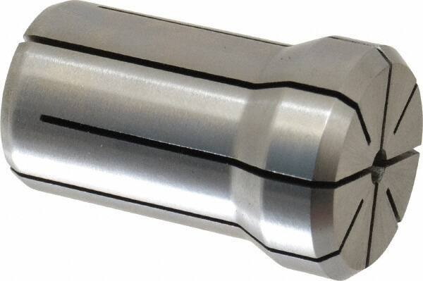 Kennametal - 9/64 Inch, 7/64 to 9/64 Inch Collet Capacity, Series DA180 Double Angle Collet - 1-5/8 Inch Overall Length, 1.035 Inch Overall Diameter, 0.001 Inch TIR - Exact Tool & Supply