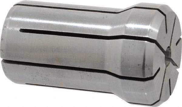 Kennametal - 3/16 Inch, 5/32 to 3/16 Inch Collet Capacity, Series DA180 Double Angle Collet - 1-5/8 Inch Overall Length, 1.035 Inch Overall Diameter, 0.001 Inch TIR - Exact Tool & Supply