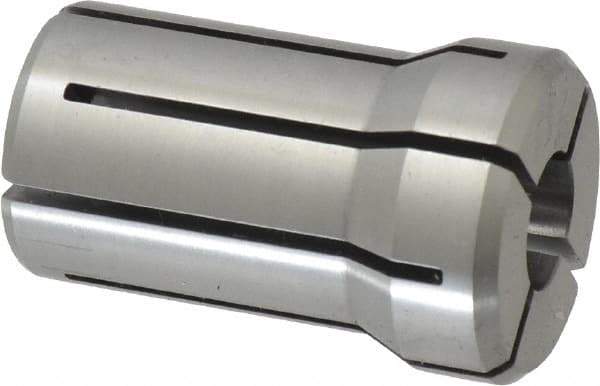 Kennametal - 27/64 Inch, 25/64 to 27/64 Inch Collet Capacity, Series DA180 Double Angle Collet - 1-5/8 Inch Overall Length, 1.035 Inch Overall Diameter, 0.001 Inch TIR - Exact Tool & Supply