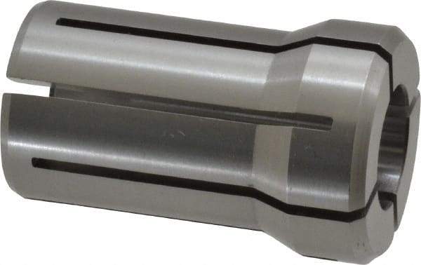 Kennametal - 17/32 Inch, 1/2 to 17/32 Inch Collet Capacity, Series DA180 Double Angle Collet - 1-5/8 Inch Overall Length, 1.035 Inch Overall Diameter, 0.001 Inch TIR - Exact Tool & Supply